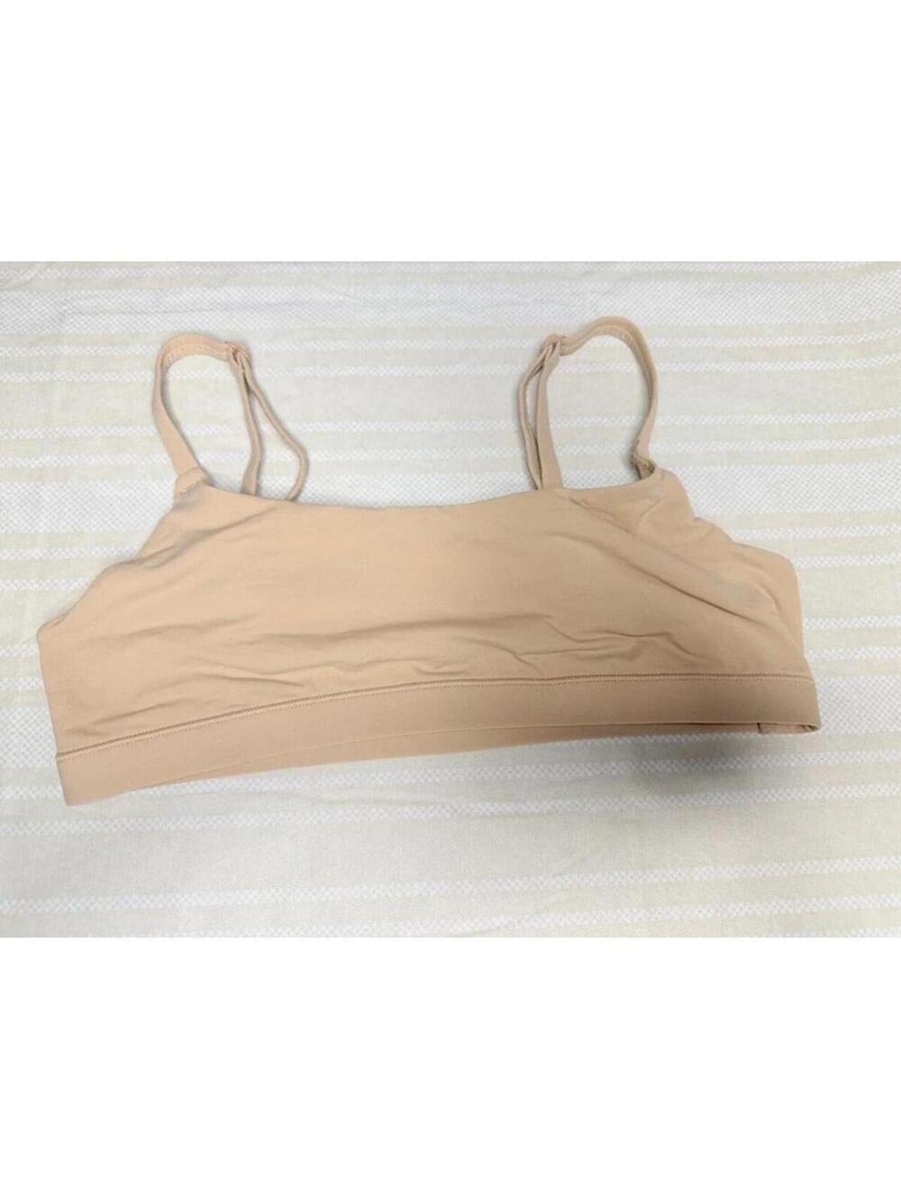 SKIMS Fits Everybody Bralette Nude Small NEW